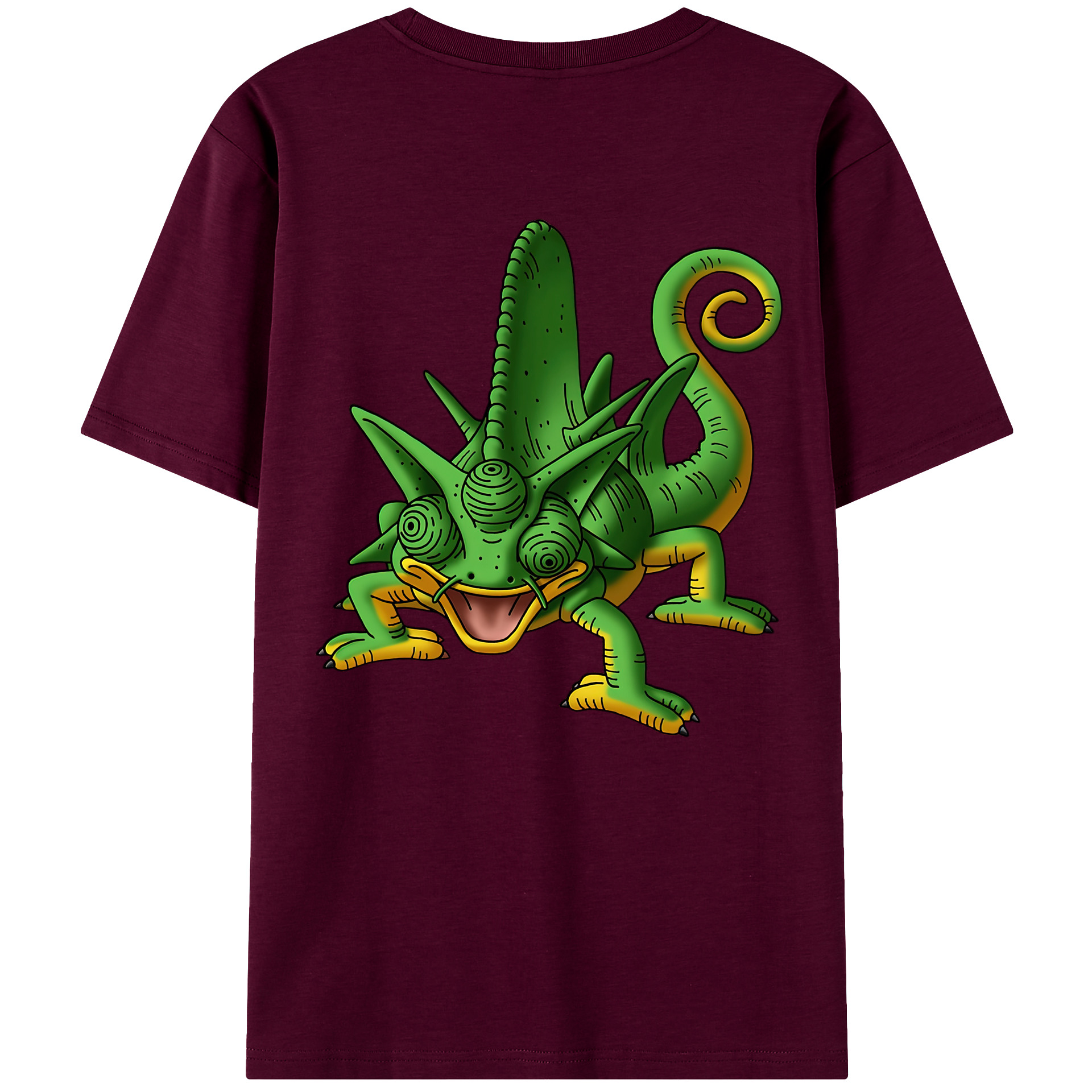 （画像用） ドラゴンクエスト Doragon Kuesuto Dragon Quest レディース半袖Tシャツ(バックプリント)